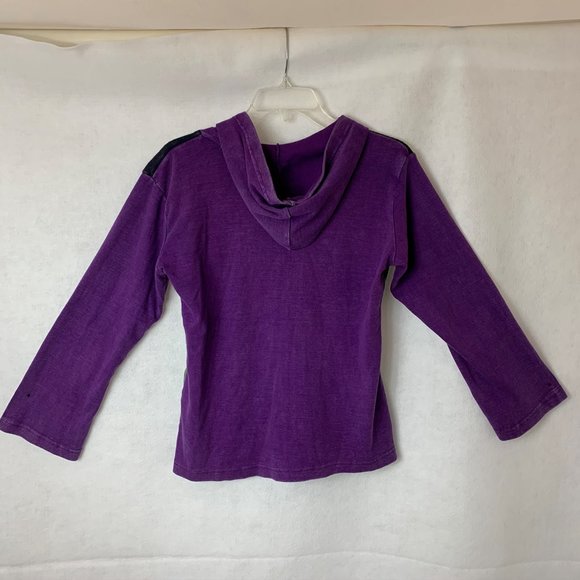 Rising Tides Distressed Ebroidered Hoodie - Picture 2 of 4